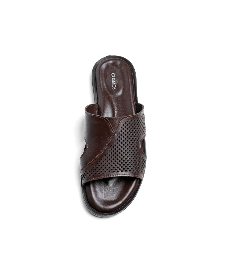 Sandale Moro Marron (Cuir Véritable) - Cosmos - Algerie