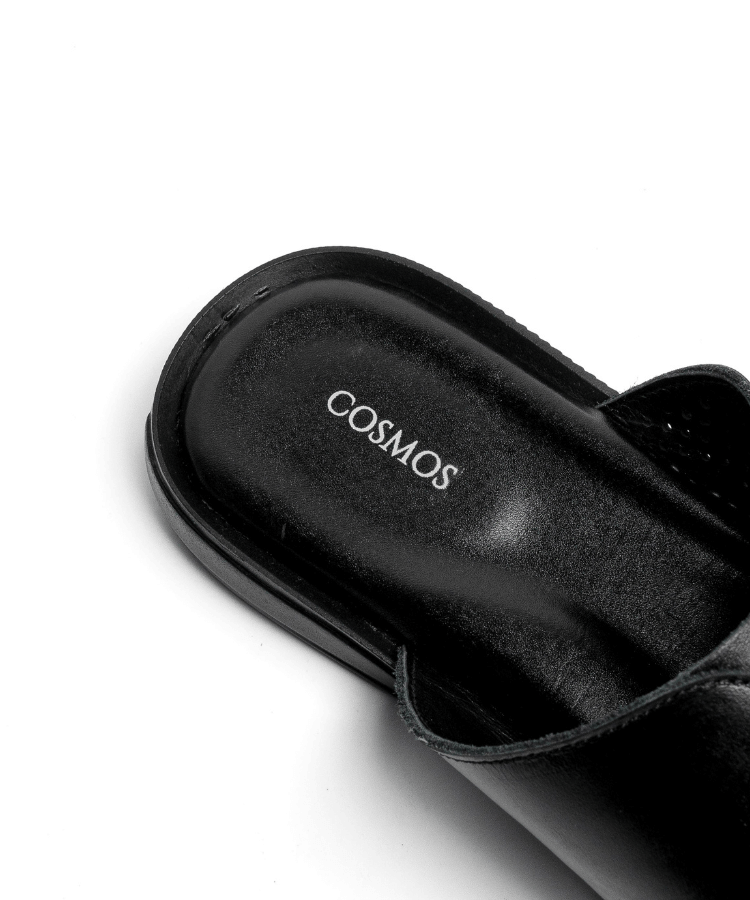 Sandale Moro Noir (Cuir Véritable) - Cosmos - Algerie