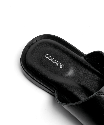 Sandale Moro Noir (Cuir Véritable) - Cosmos - Algerie