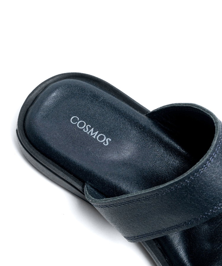 Sandale Solo Bleu (Cuir Véritable) - Cosmos - Algerie