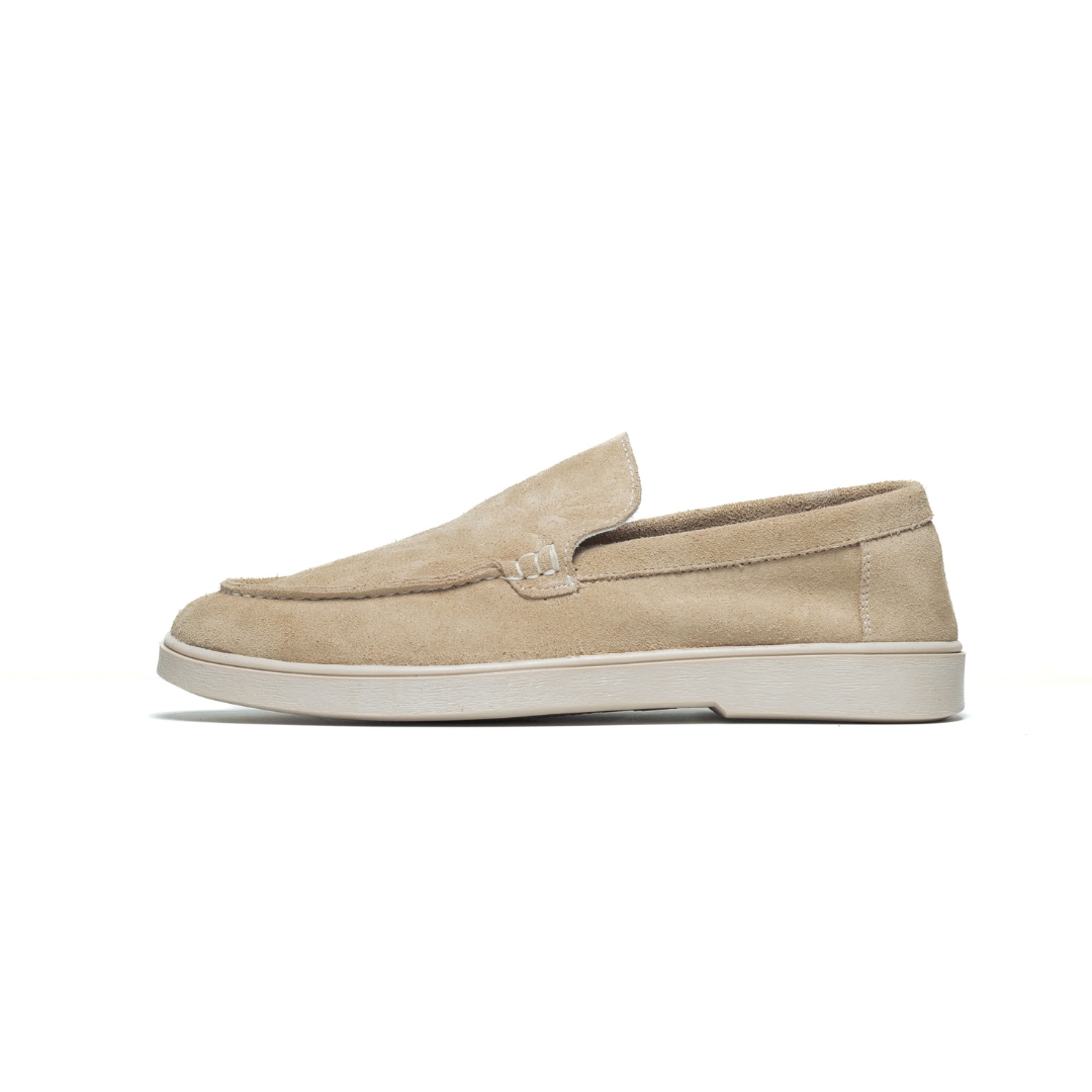 Image of Cosmos Alviero Beige Écru  - Véritable Daim